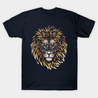 African Lion Face T-Shirt